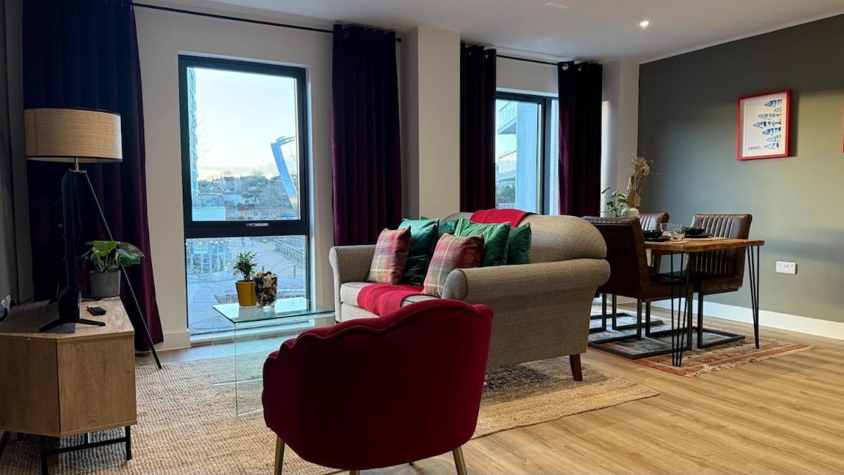 Superb Apt At The Marina Portishead Eksteriør billede